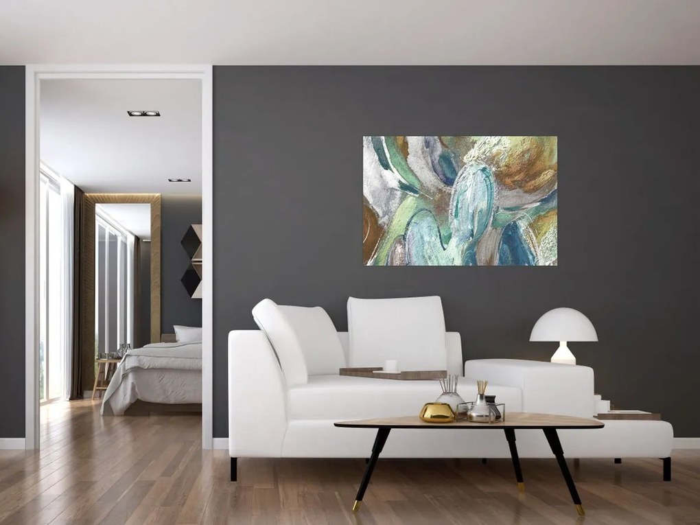 Tablou - Pictura figura abstractă (90x60 cm)