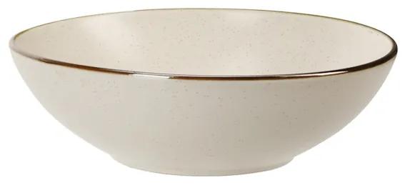 Farfurie adanca Cucina din ceramica alba 18 cm