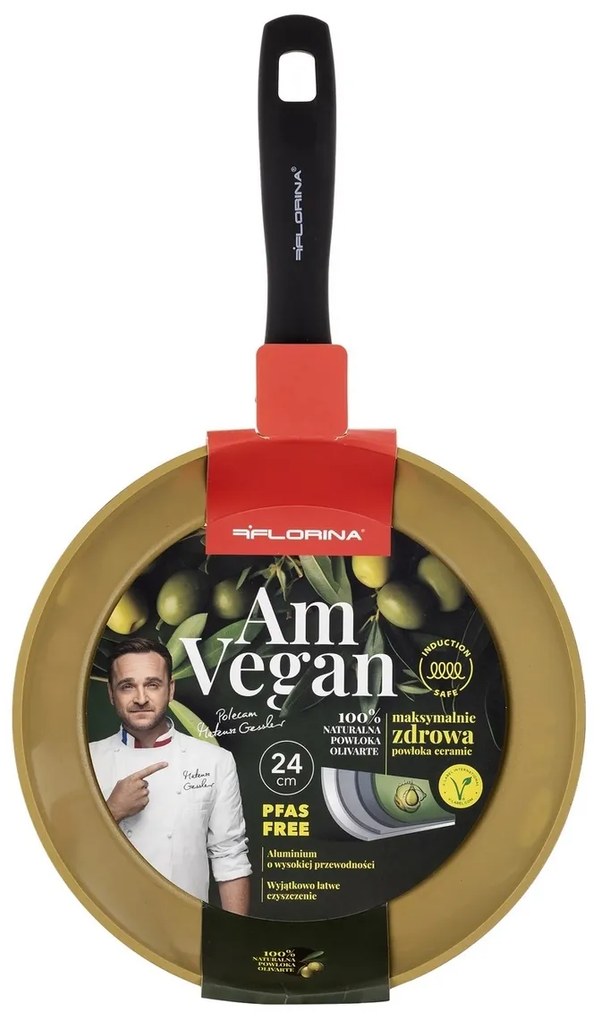 Florina Tigaie din aluminiu AmVegan de MateuszGessler, 24 cm