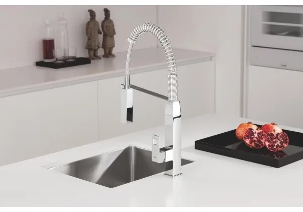 GROHE 31395000 - Baterie pentru chiuvetă EUROCUBE 547 mm, crom lucios