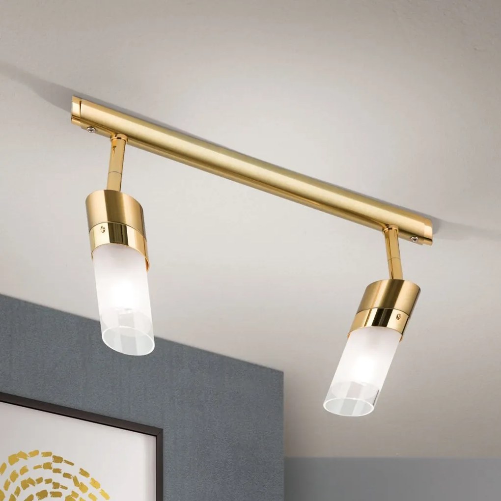 Plafoniera cu 2 spoturi din sticla SPOT EXCLUSIVE