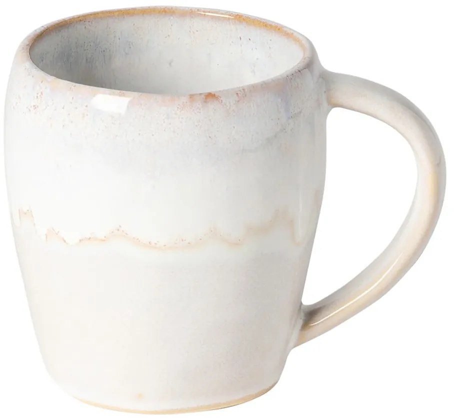 Cană albă din gresie 440 ml Brisa – Costa Nova