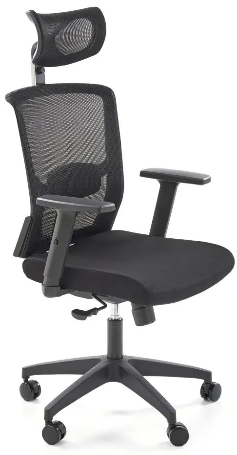 Scaun de birou Mason negru H130 cm
