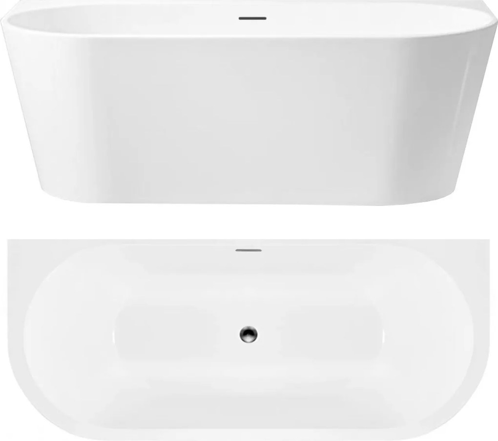 Cada din acril freestanding CAPRI 170cm