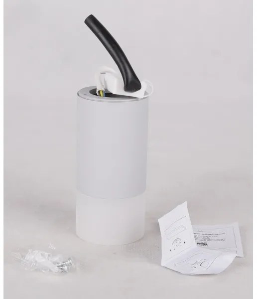 Spot TUBA 1xGU10/15W/230V gri/alb