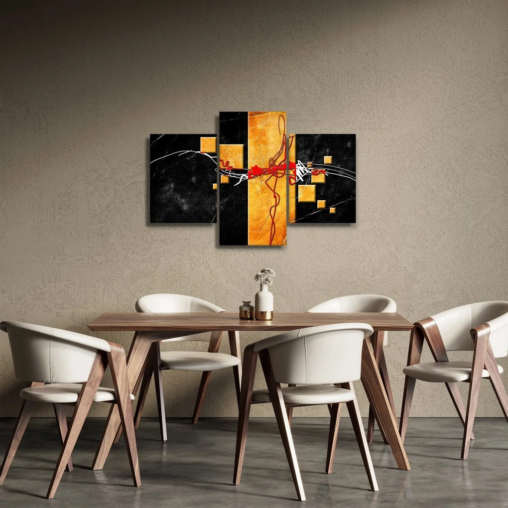 Tablou abstract - Dansatoare (90x60 cm)