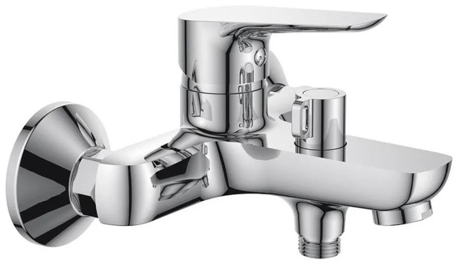 Baterie de cadă Aqualine LOTTA crom lucios