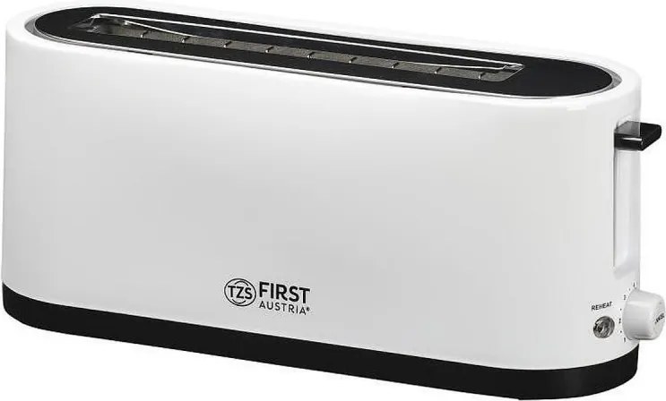 Prajitor de paine First Austria FA-5368-4, 900 W, Functie de decongelare, 38 cm, Alb