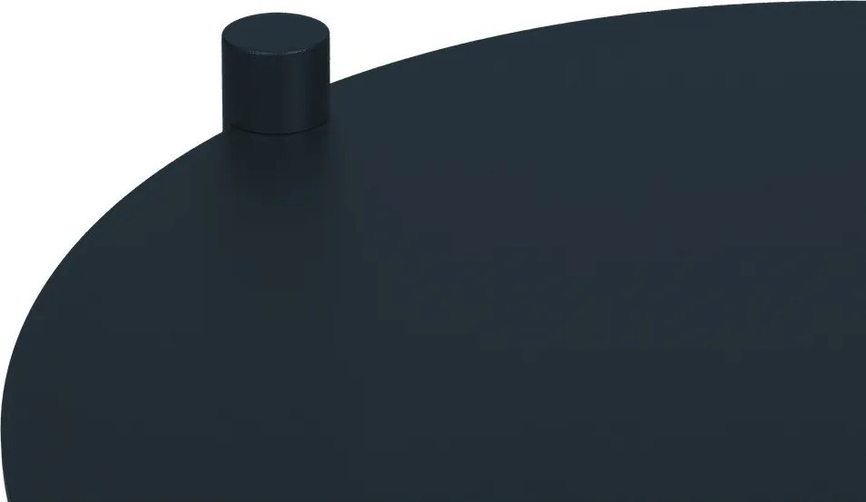 Măsuță auxiliară rotundă din oțel 41x40 cm Ande – noo.ma