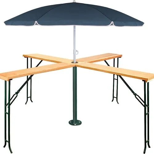 Deuba Masa de bar Quattro 241x241x104 cm