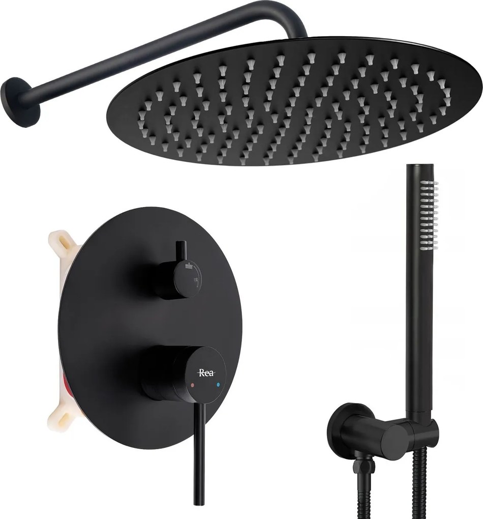 Set de dus incastrat Rea Foss Clif Black + BOX