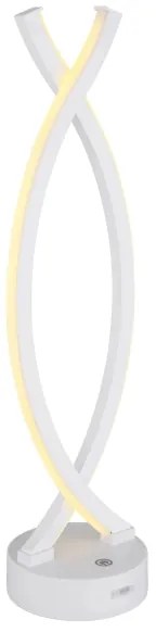 Globo 58457W - Lampă de birou LED tactilă reglabilă HELA LED/1W/3,7V albă