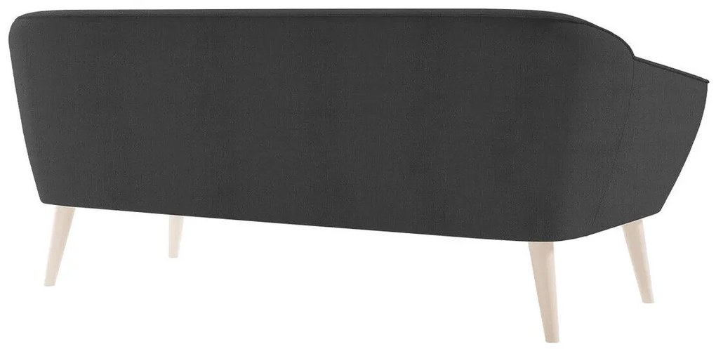 Canapea Arvada 108Numărul de locuri: 2, Gri inchis, 180x74x75cm, 44 kg, Tapiterie, Picioare: Lemn
