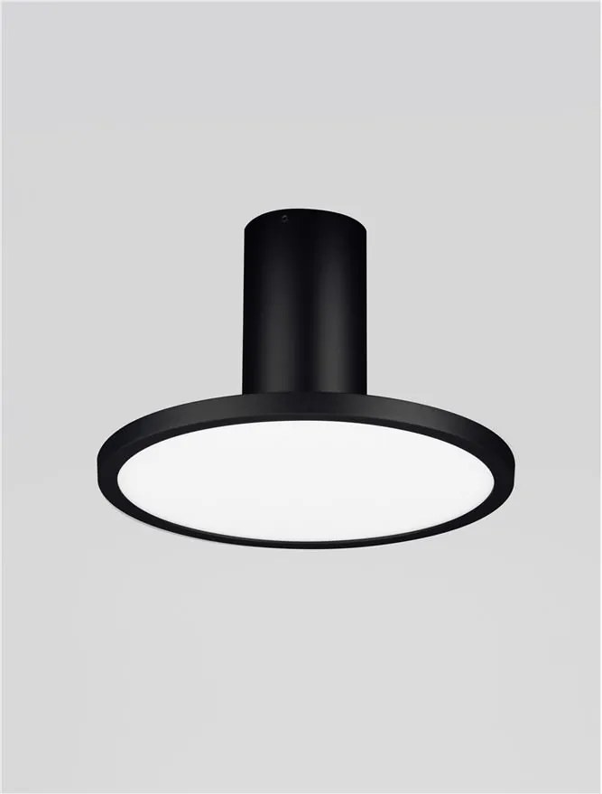 Plafoniera LED design ambiental EKEI negru