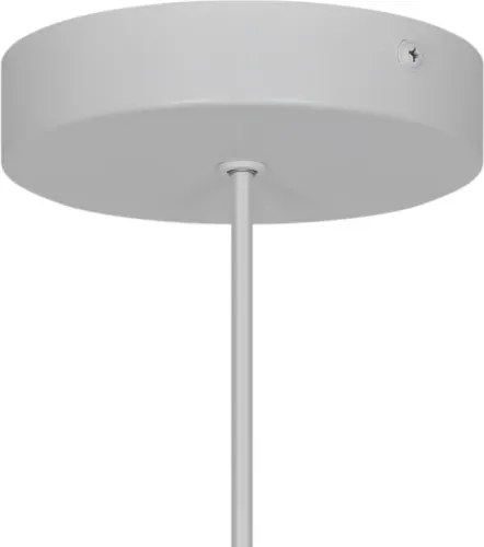Nordlux - Lampă suspendată SALLINO cu cablu, 1xE27/15W/230V, Ø 24 cm, albă