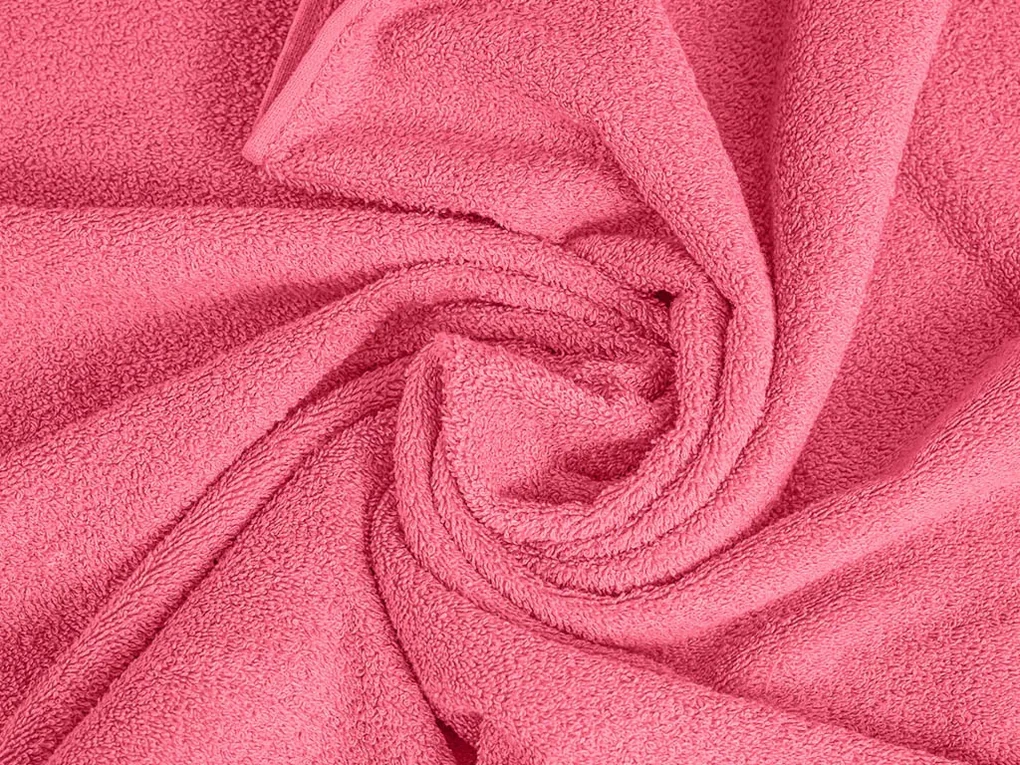 Prosop CLARYSSE ELEGANCE 70x140 cm coral, 100% bumbac