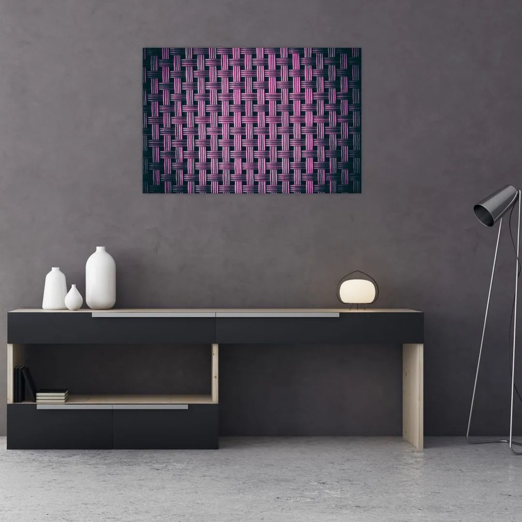 Tabloul textura în mov (90x60 cm)