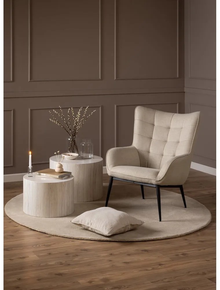 Fotoliu bej Redding – Actona