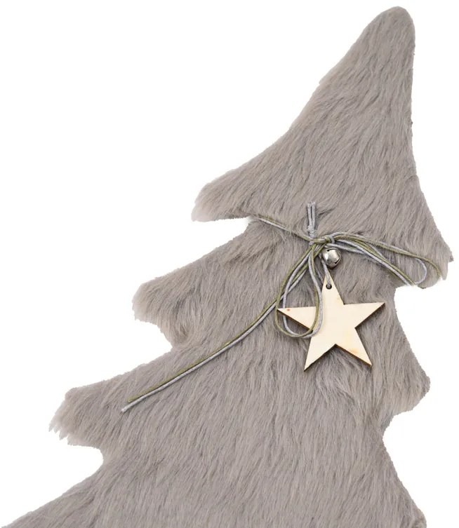 Brad decorativ cu blana LUSH 28 cm - diverse culori Barva: Maro