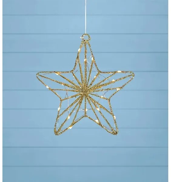 Decorațiune LED de Crăciun ELISE LED/0,6W/230V auriu Markslöjd 703903