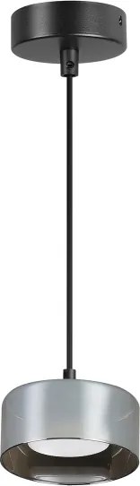 Brilagi - LED Pendul suspendat pe cablu AURA LUX 1xGX53/30W/230V negru/fumuriu