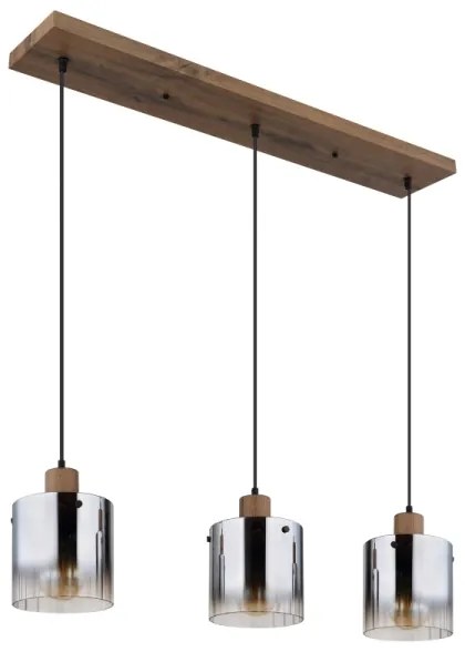 Globo UNDERWOOD 15915-3H - Lustră suspendată pe cablu, 3 x E27, max. 60 W/bec, 230 V