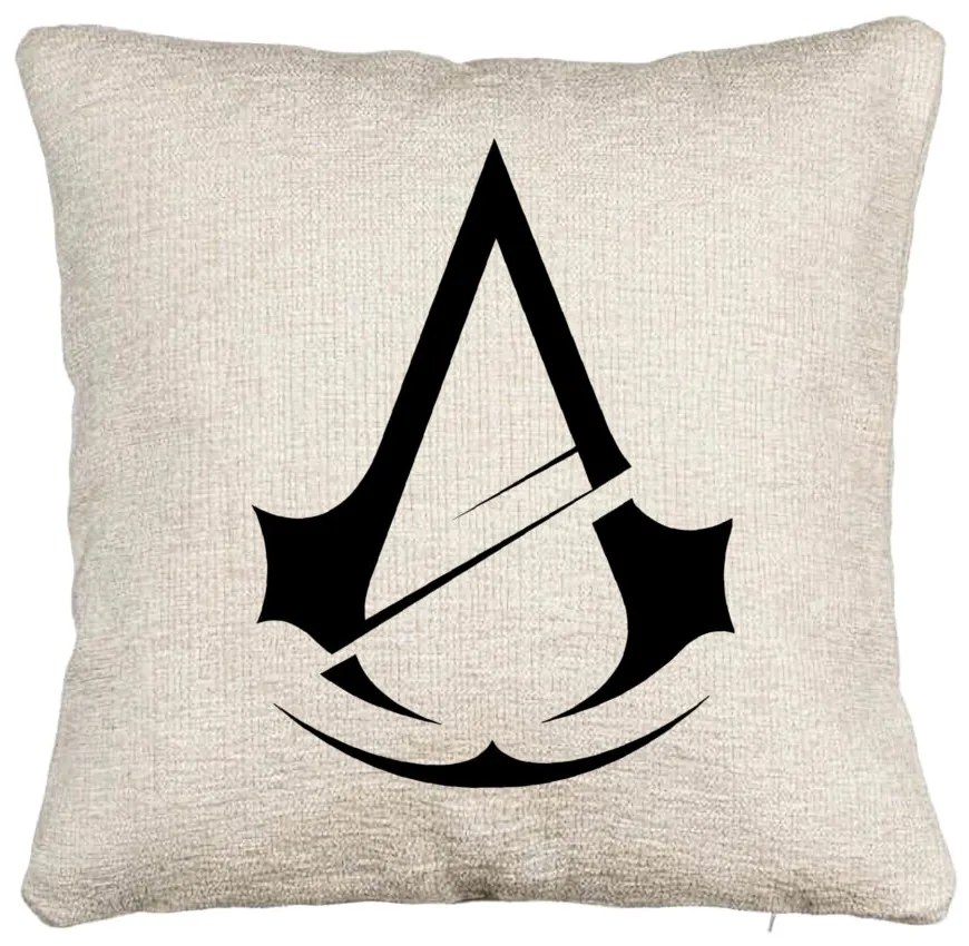 Perna Decorativa Canapea cu Assasin&apos;s Creed Fans 2, 40x40 cm, Cu fermoar