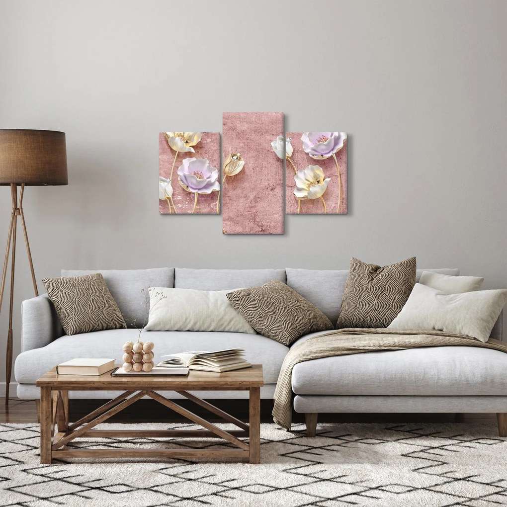 Tablou cu flori (90x60 cm)