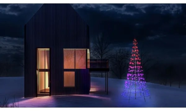 Twinkly TWP300SPP-BEU LED RGBW brad de Crăciun exterior 300 LED 2m IP44 Wi-Fi