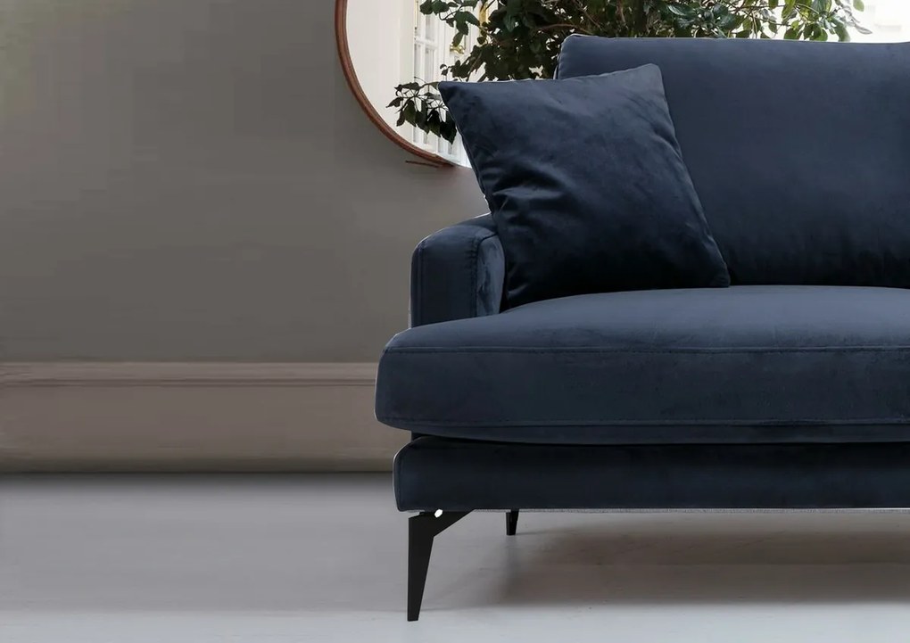 Canapea Papira 2 Navy Blue