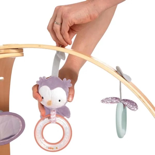 Pătură de joacă pentru bebeluși CALLA roz Ingenuity