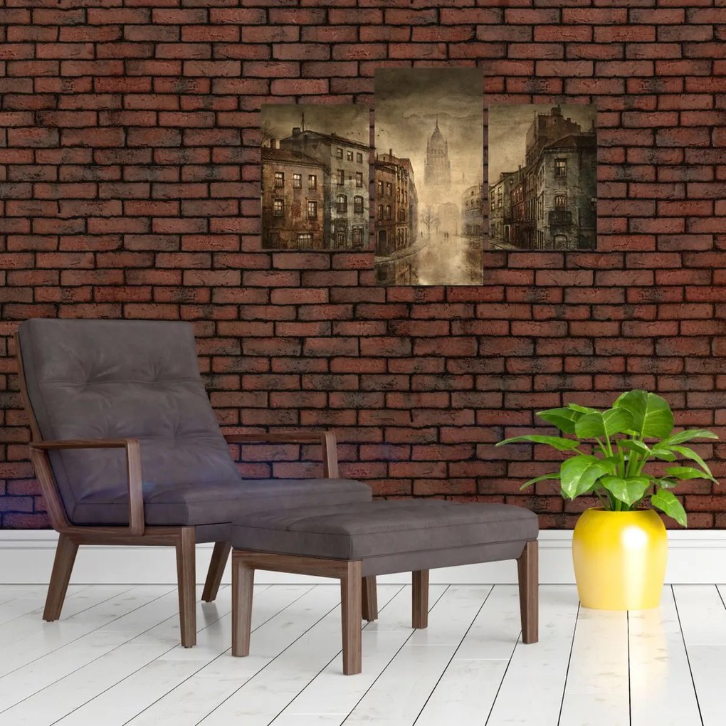 Tablou - Pictura orașului (90x60 cm)