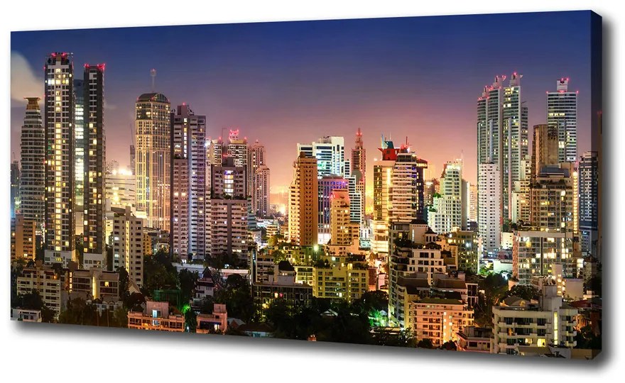 Tablou pe pânză Bangkok noapte