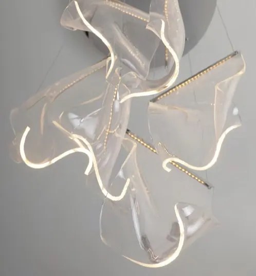 Lustra LED dimabila design deosebit Silk