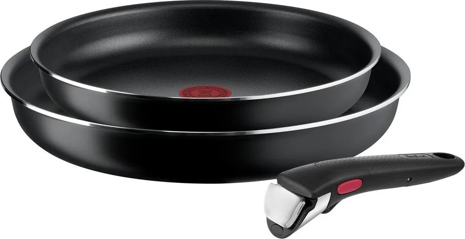 Tigăi 2 buc. ø 26 cm INGENIO EASY COOK &amp; CLEAN BLACK L1549013 – Tefal