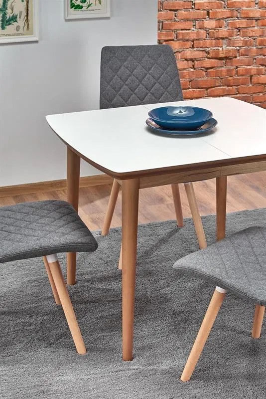 OFERTA Masa extensibila de sufragerie NARPES cu finisaj stejar lefkas 90(190)x80x75 cm II. calitate