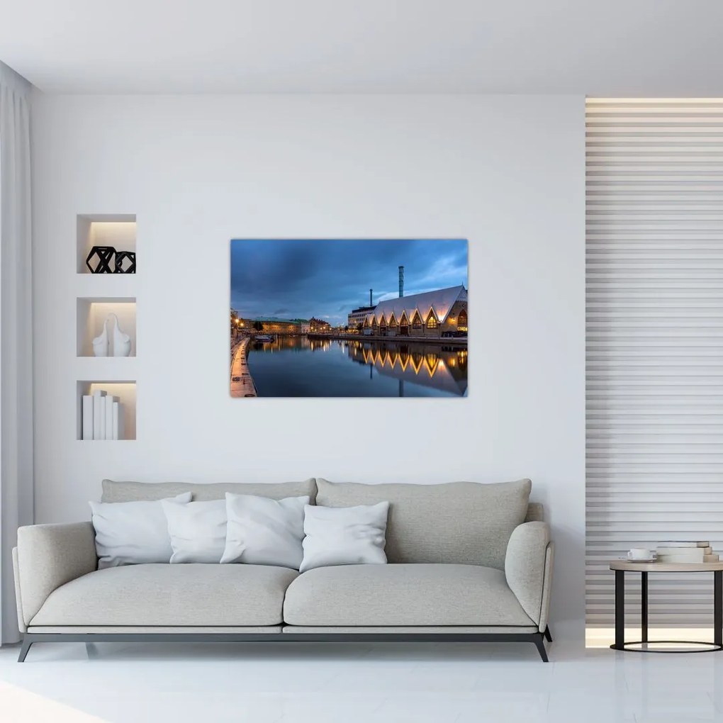 Tablou cu canalul - Göteborg (90x60 cm)