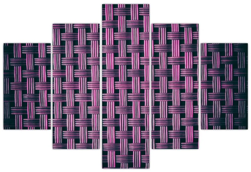 Tabloul textura în mov (150x105 cm)