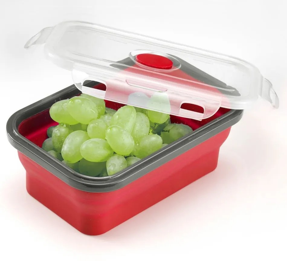 Recipient alimentar pliabil Westmark, pătrat, 1350ml, L