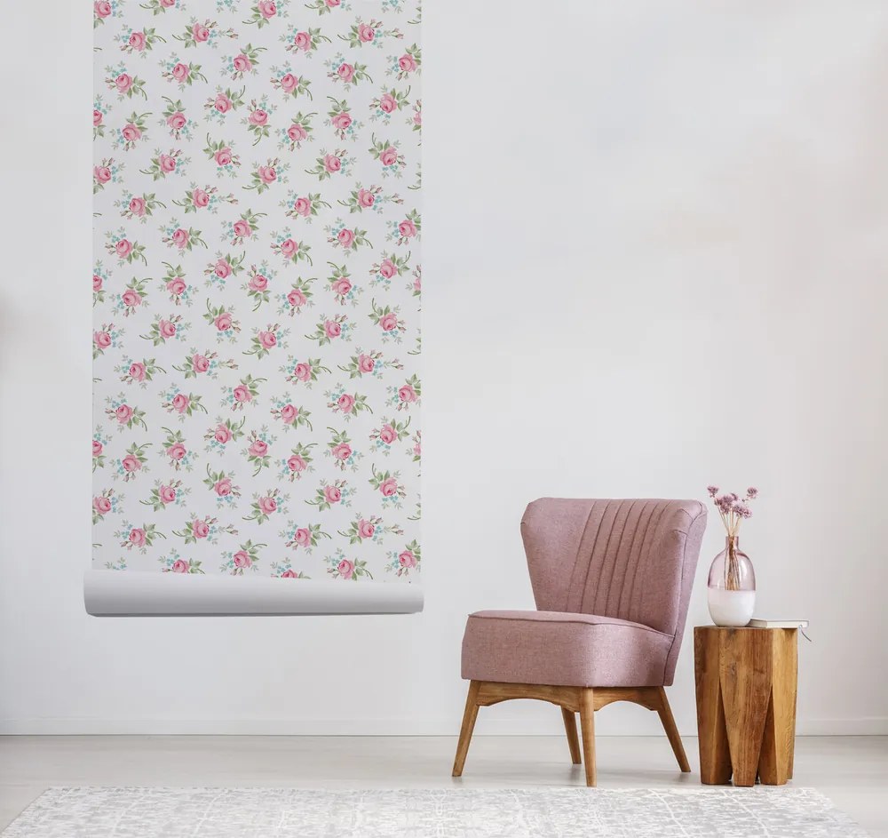 Decor fototapet Ploaie florală