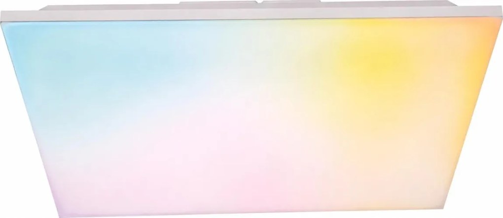 Panou LED RGBW dimabil 24W/230V, alb + telecomandă