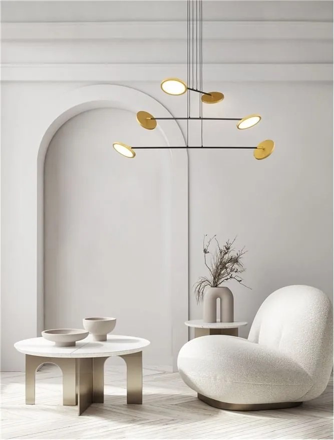 Lustra moderna dimabila cu 6 spoturi LED directionabile SCOPE