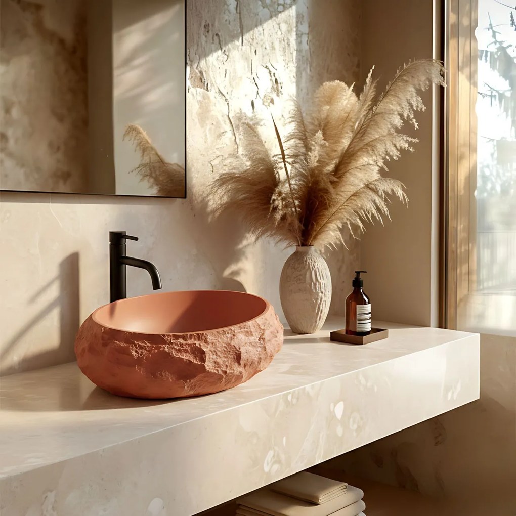 Lavoar pe blat Mika Terracotta
