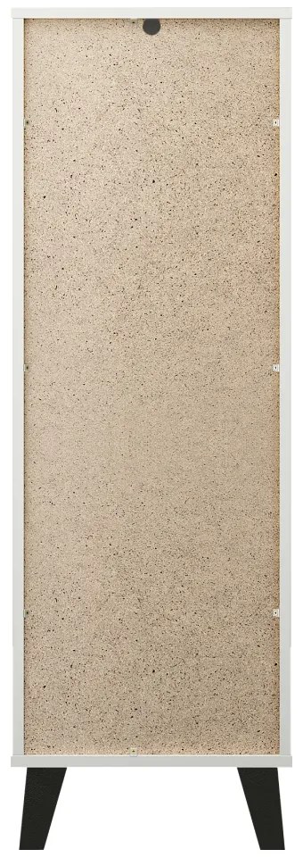 Comoda BOGAN 5S40, albă