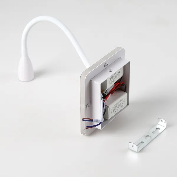 Lampă LED flexibilă de perete Brilagi MAYA Double LED/4W/230V + LED/3W alb