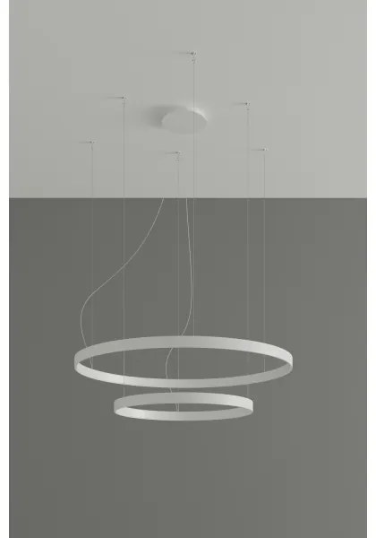 Lustră LED pe cablu RIO LED/80W/230V CRI95 4000K alb Thoro TH.178