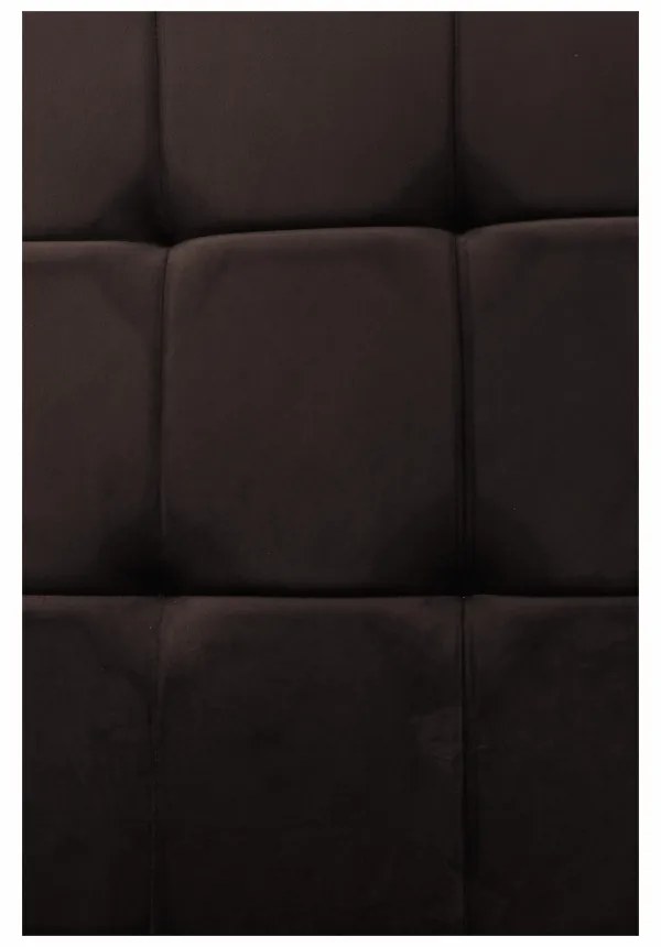 Fotoliu extensibil, catifea Velvet ciocolatiu, PECHRO