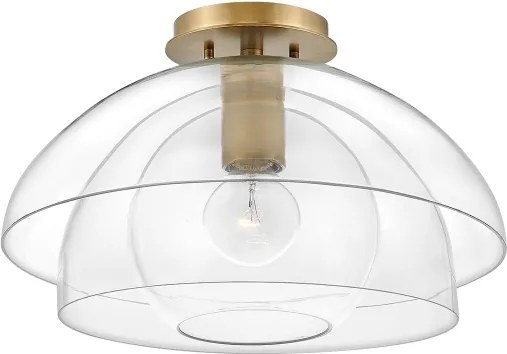 Quintiesse QN-LOTUS-P-HBR - Pendul pe tijă LOTUS, 1x E27/60W/230V, auriu