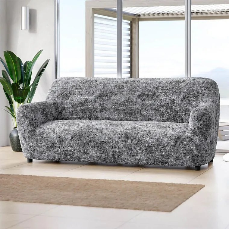 Gaico Huse bielastice MARMO gri fotoliu triplu (l. 170 - 220 cm)