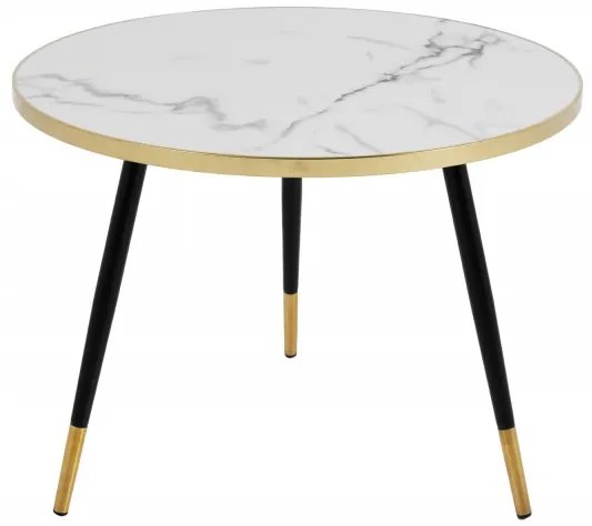 Neînvins Masa de conferinta Paris 60 cm alb, negru